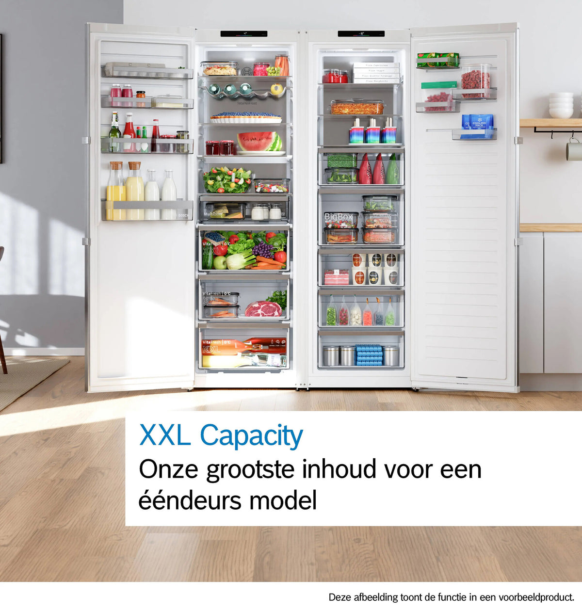 Bosch Serie 4 KSN36VLCG koelkast Vrijstaand 402 l Roestvrijstaal