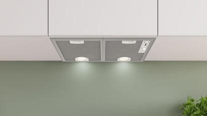 Bosch Serie 4 DHL555BM afzuigkap Inbouw Metallic, Zilver 604 m³/uur