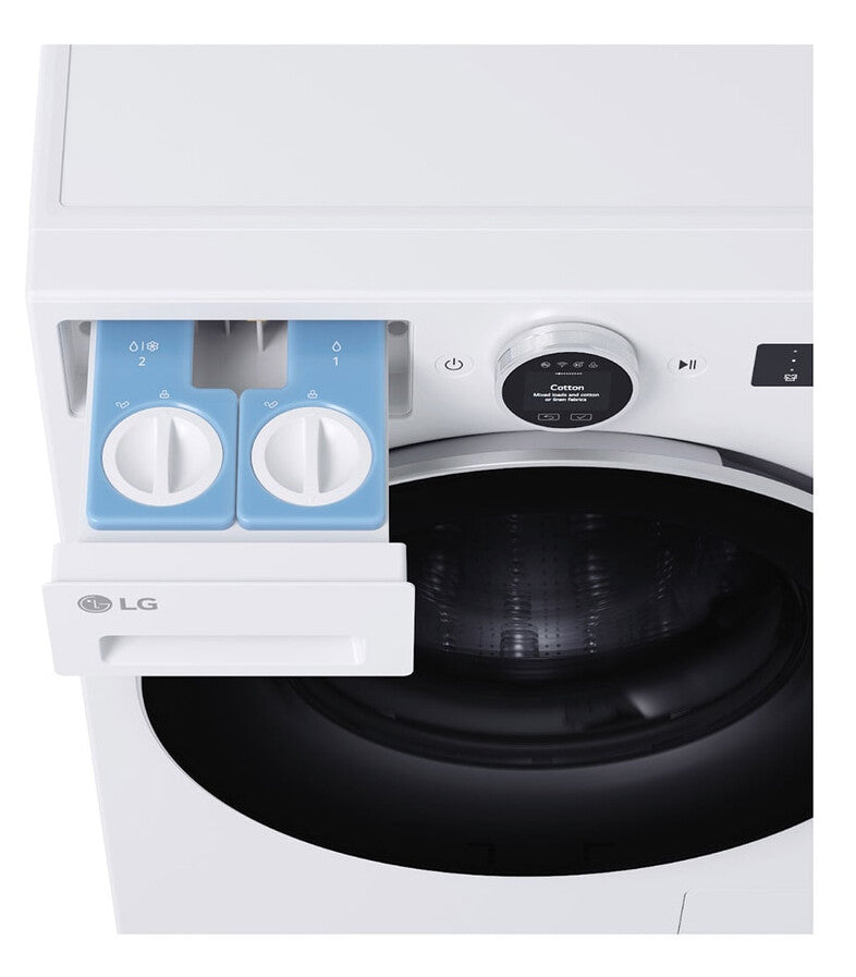 LG F4WX851Y wasmachine Voorlader 11 kg 1360 RPM Wit