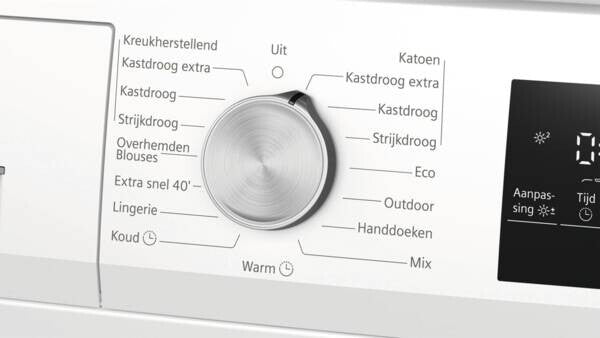 Siemens WT45H20ONL wasdroger Vrijstaand Voorlader 8 kg Wit