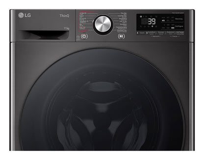 LG F4WR7011SYB wasmachine Voorlader 11 kg 1350 RPM Antraciet