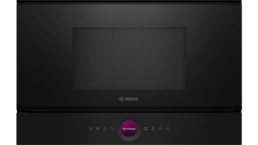 Bosch Serie 8 BFL7221B1 magnetron Zwart Solo-magnetron Ingebouwd 21 l 900 W