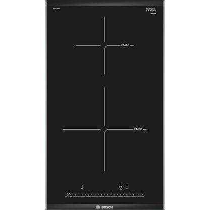 Bosch PIB375FB1E kookplaat Zwart, Roestvrijstaal Ingebouwd Inductiekookplaat zones 2 zone(s)