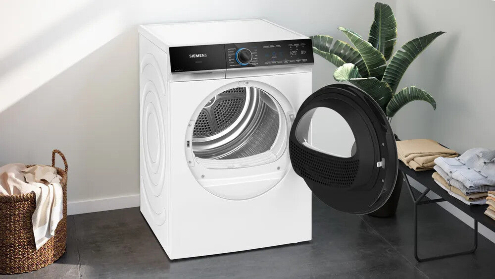 Siemens iQ700 WR47B2C9NL wasdroger Vrijstaand Voorlader 9 kg Wit