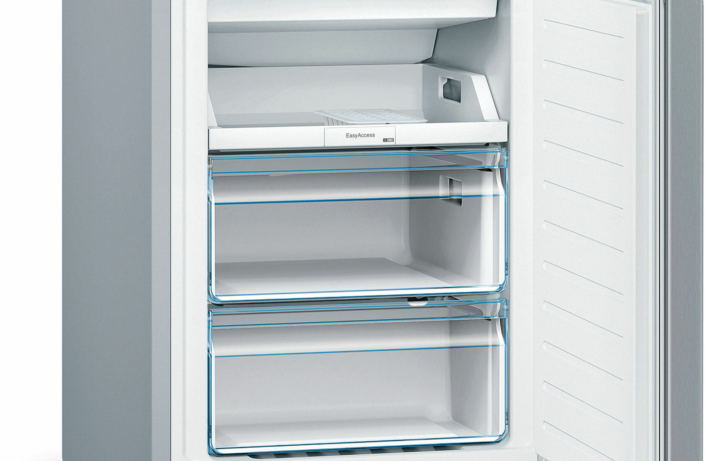 Bosch Serie 2 KGN36NLEA koel-vriescombinatie Vrijstaand 305 l Roestvrijstaal