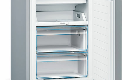 Bosch Serie 2 KGN36NLEA koel-vriescombinatie Vrijstaand 305 l Roestvrijstaal