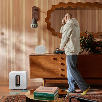 Sonos Sub 4 Zwart, Wit Actieve subwoofer