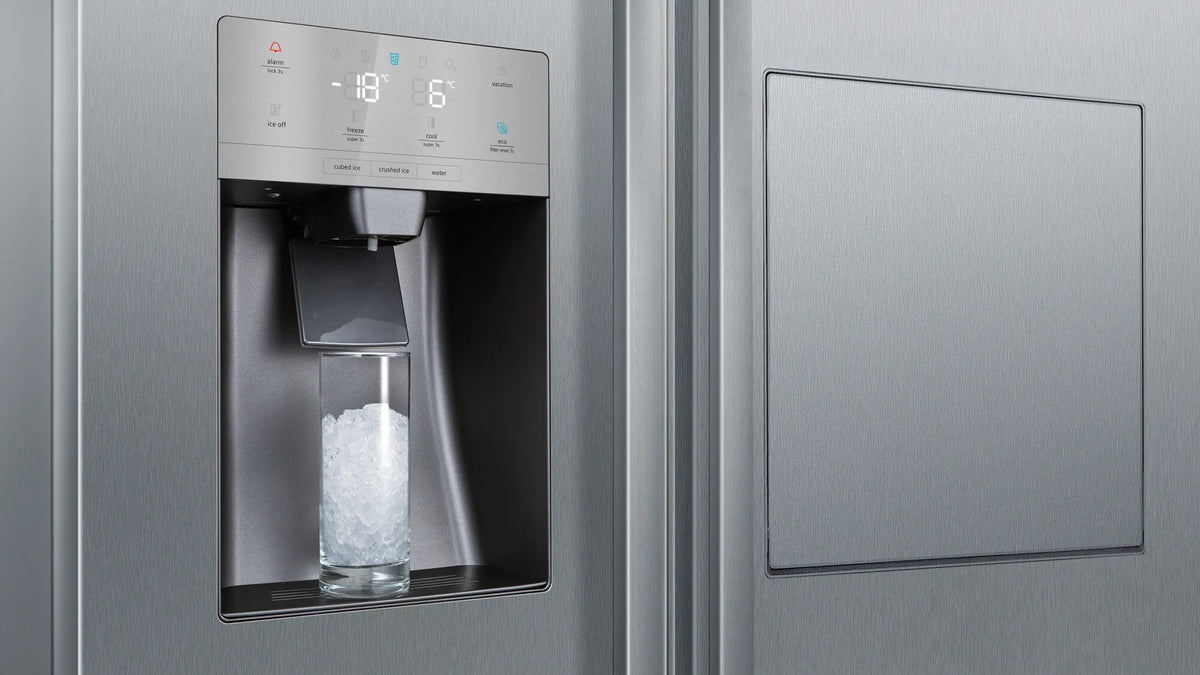 Siemens iQ500 KA93GAIDP amerikaanse koelkast Vrijstaand 560 l Grijs