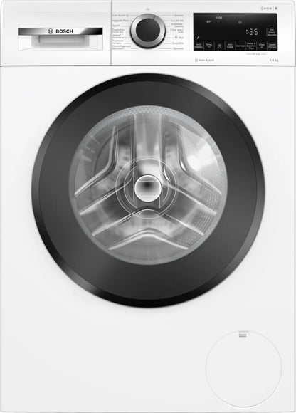 Bosch Serie 6 , Wasmachine, voorlader, 9 kg, 1400 rpm, WGG244ZANL