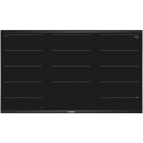Bosch Serie 8 PXX975DC1E kookplaat Zwart, Roestvrijstaal Ingebouwd Inductiekookplaat zones 5 zone(s)