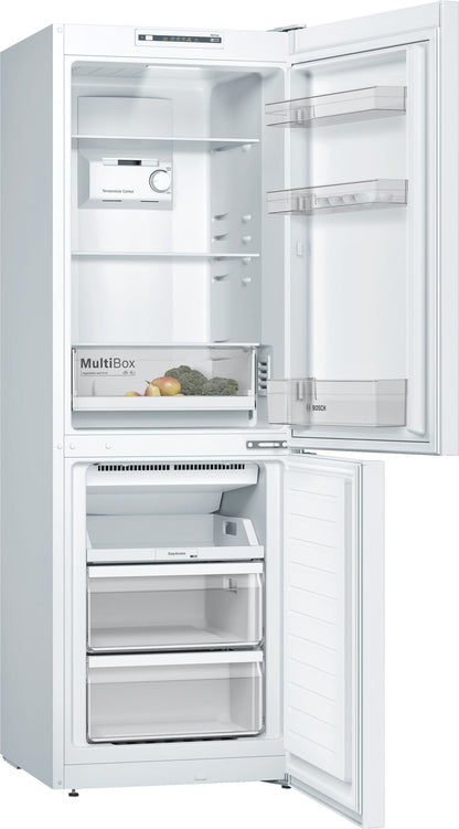Bosch Serie 2 KGN33NWEB koel-vriescombinatie Vrijstaand 282 l Wit