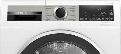 Bosch Serie 6 WQG235D2NL wasdroger Vrijstaand Voorlader 8 kg Wit