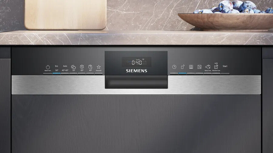 Siemens iQ300 SN53ES06VE vaatwasser Semi-ingebouwd 14 couverts