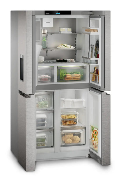 Liebherr MBsddi 9028 Plus BioFresh NoFrost amerikaanse koelkast Vrijstaand 545 l Zilver