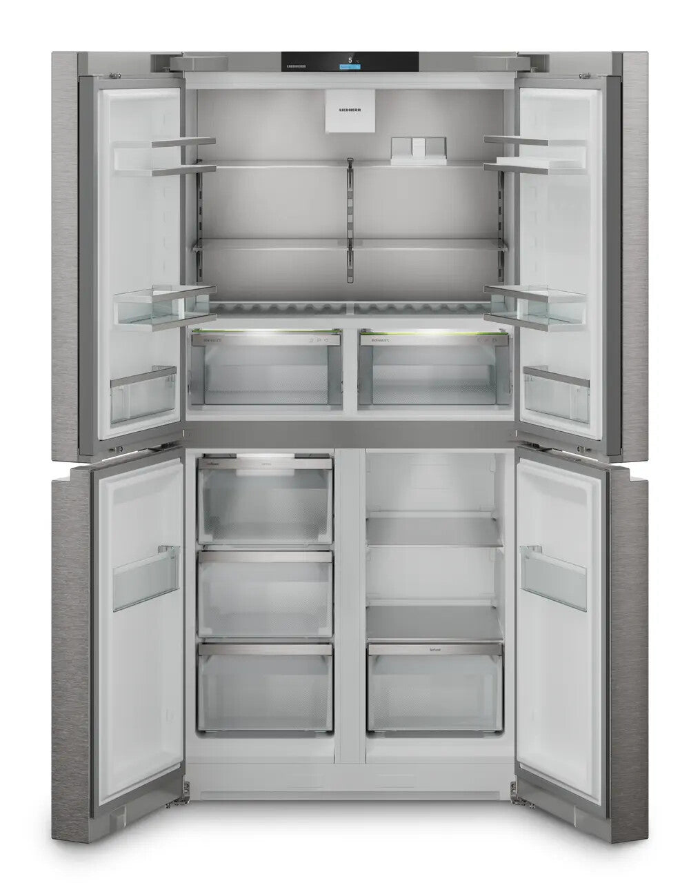 Liebherr MBsddi 9024 Plus amerikaanse koelkast Vrijstaand 572 l Zilver