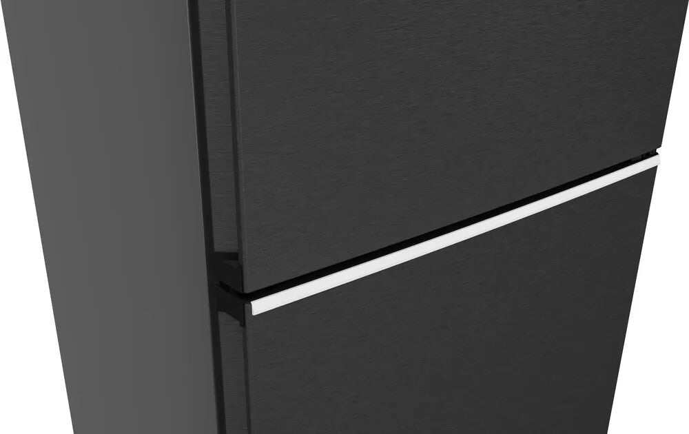 Siemens iQ500 KG49N4XAF koel-vriescombinatie Vrijstaand 440 l Zwart
