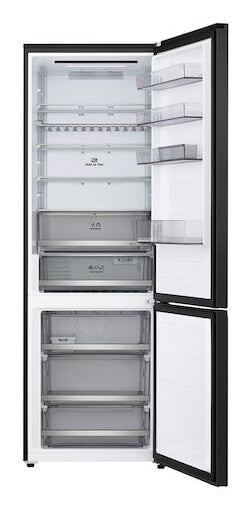 LG GBBW322AEV koel-vriescombinatie Vrijstaand 466 l Zwart