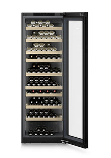 Liebherr WPgbi 7472 Thermo-elektrische wijnkoeler Vrijstaand Zwart 204 fles(sen)