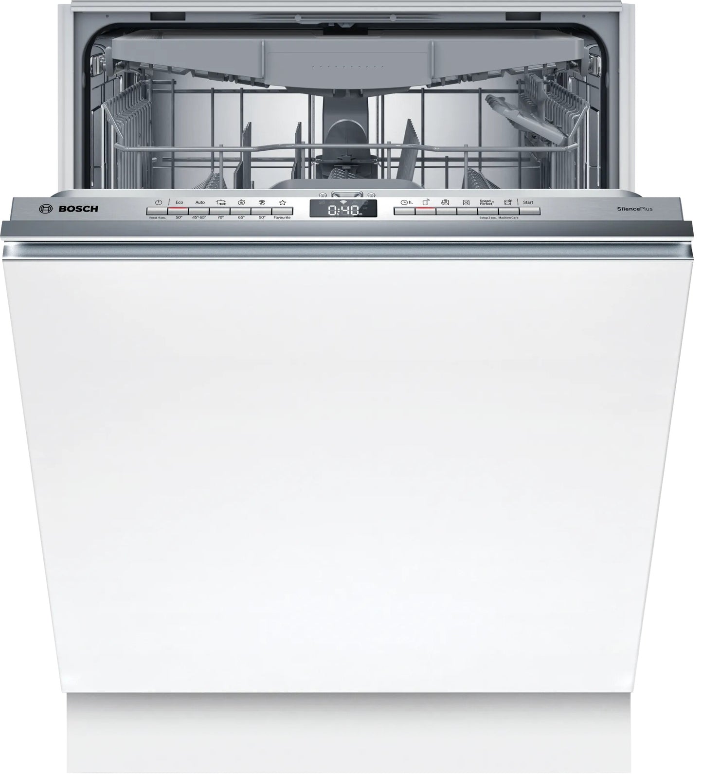 Bosch Serie 4 , Volledig geïntegreerde vaatwasser, 60 cm, VarioScharnier (o.a. geschikt voor IKEA-keukens), SMH4EVX08E