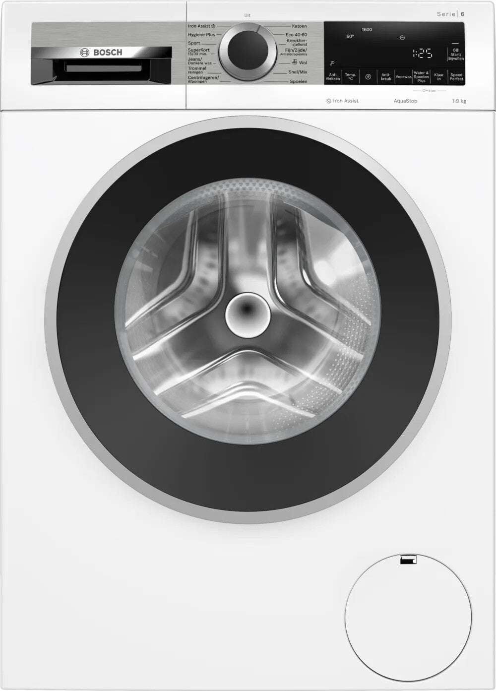 Bosch Serie 6 WGG246ZKNL wasmachine Voorlader 9 kg 1600 RPM Wit