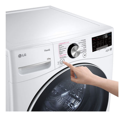 LG LC0R2N2 wasmachine Voorlader 20 kg 1000 RPM Wit