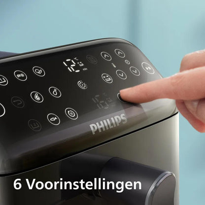Philips 4000 series Gestapelde Airfryer met twee manden uit de 4000-serie