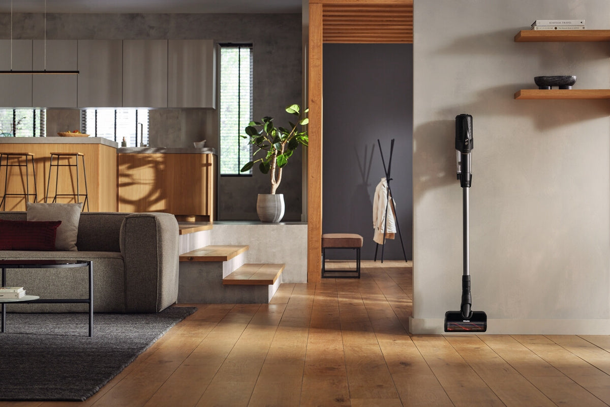 Miele Duoflex HX1 Cat & Dog 2-in-1-steelstofzuiger Batterij/Accu Droog Hygiënefilter Zakloos Zwart 2,5 Ah
