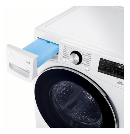 LG RH18U8AVCW wasdroger Vrijstaand Voorlader 18 kg Wit