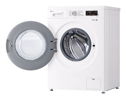 LG F4X1008NWH wasmachine Voorlader 8 kg 1350 RPM Wit
