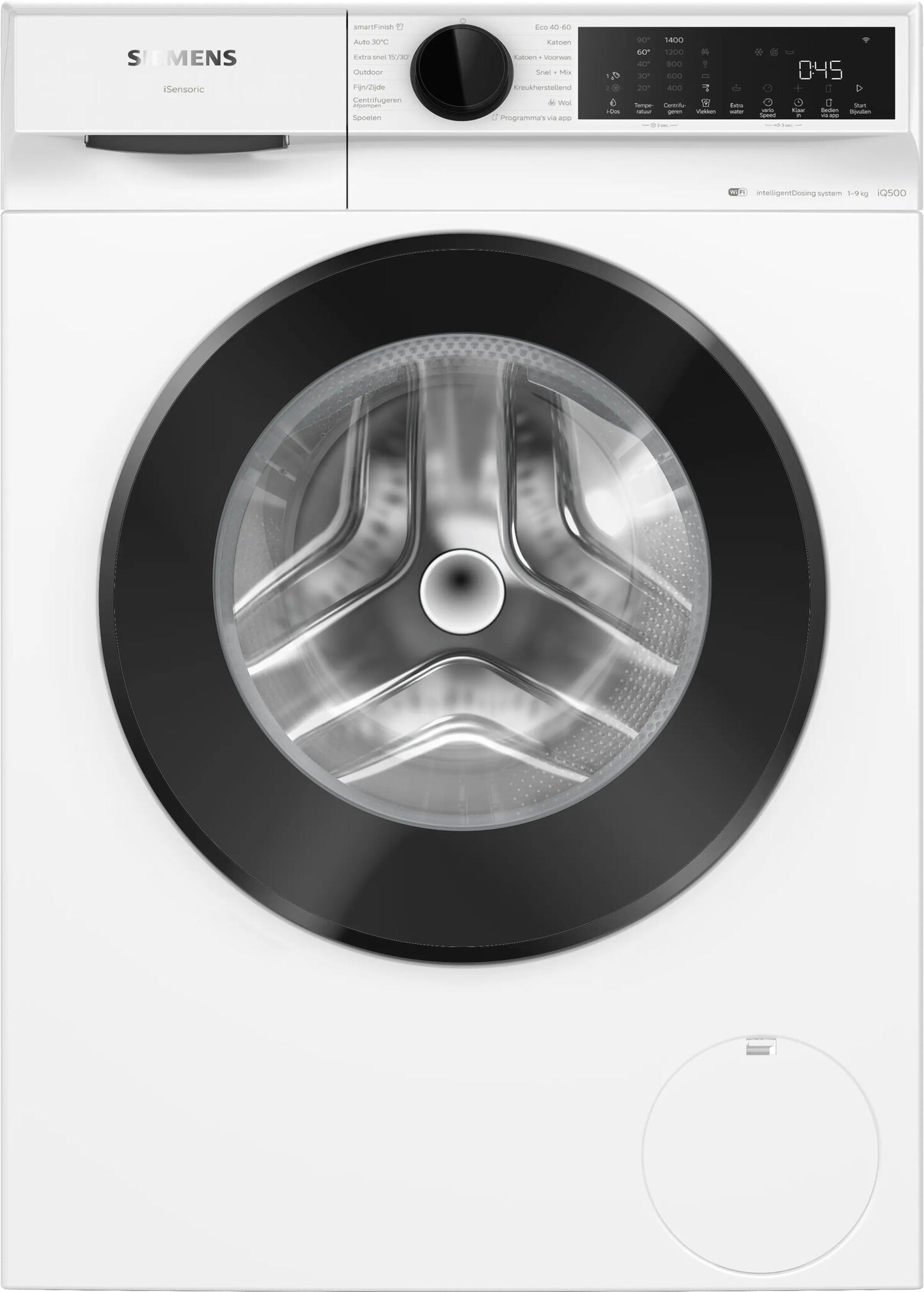 Siemens iQ500 WG44J2A0NL wasmachine Voorlader 9 kg 1400 RPM Wit