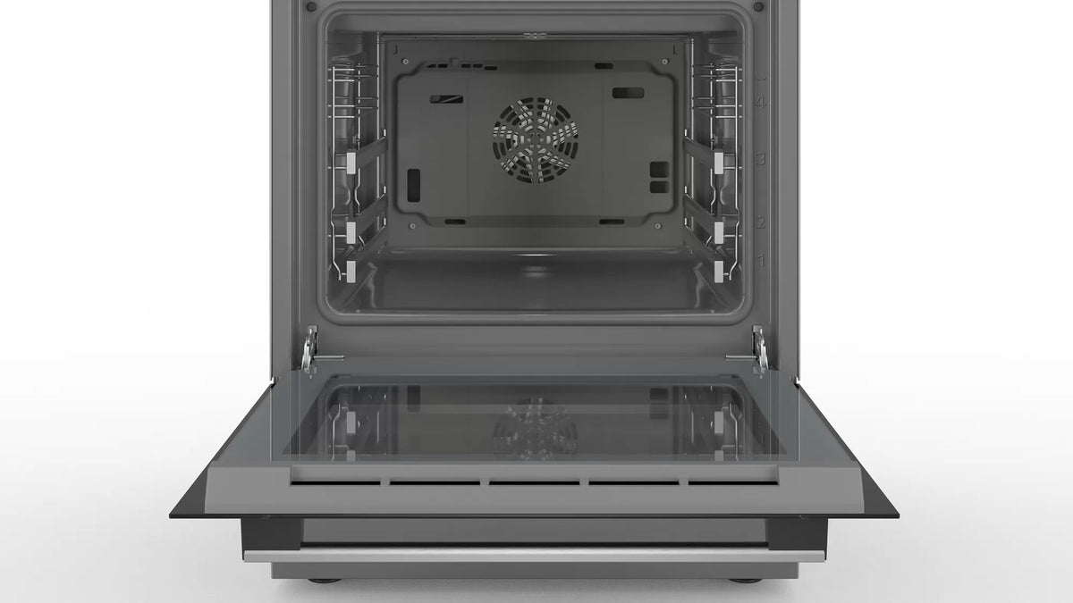 Bosch Serie 6 HLS59D351 fornuis Vrijstaand fornuis Electrisch Inductiekookplaat zones Roestvrijstaal