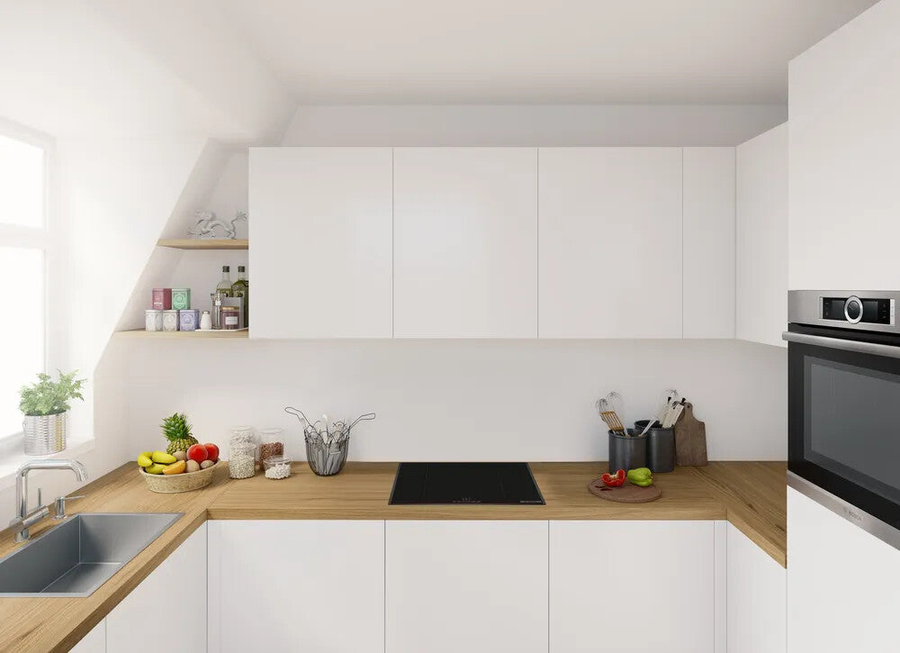 Bosch Serie 4 PIE63KBB5E kookplaat Zwart Aanrecht 60 cm Inductiekookplaat zones 4 zone(s)