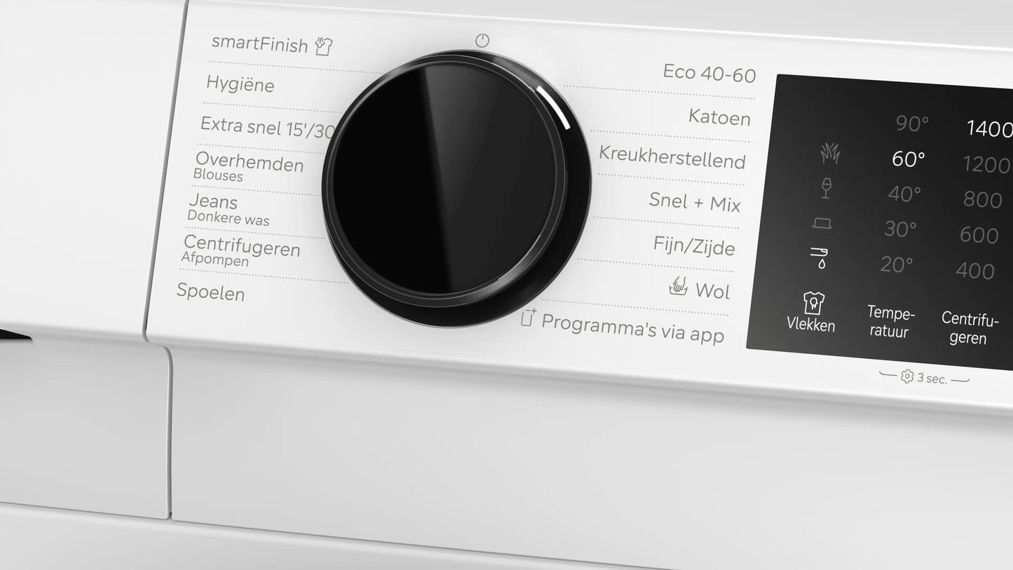 Siemens iQ500 WG44J205NL wasmachine Voorlader 9 kg 1400 RPM Wit