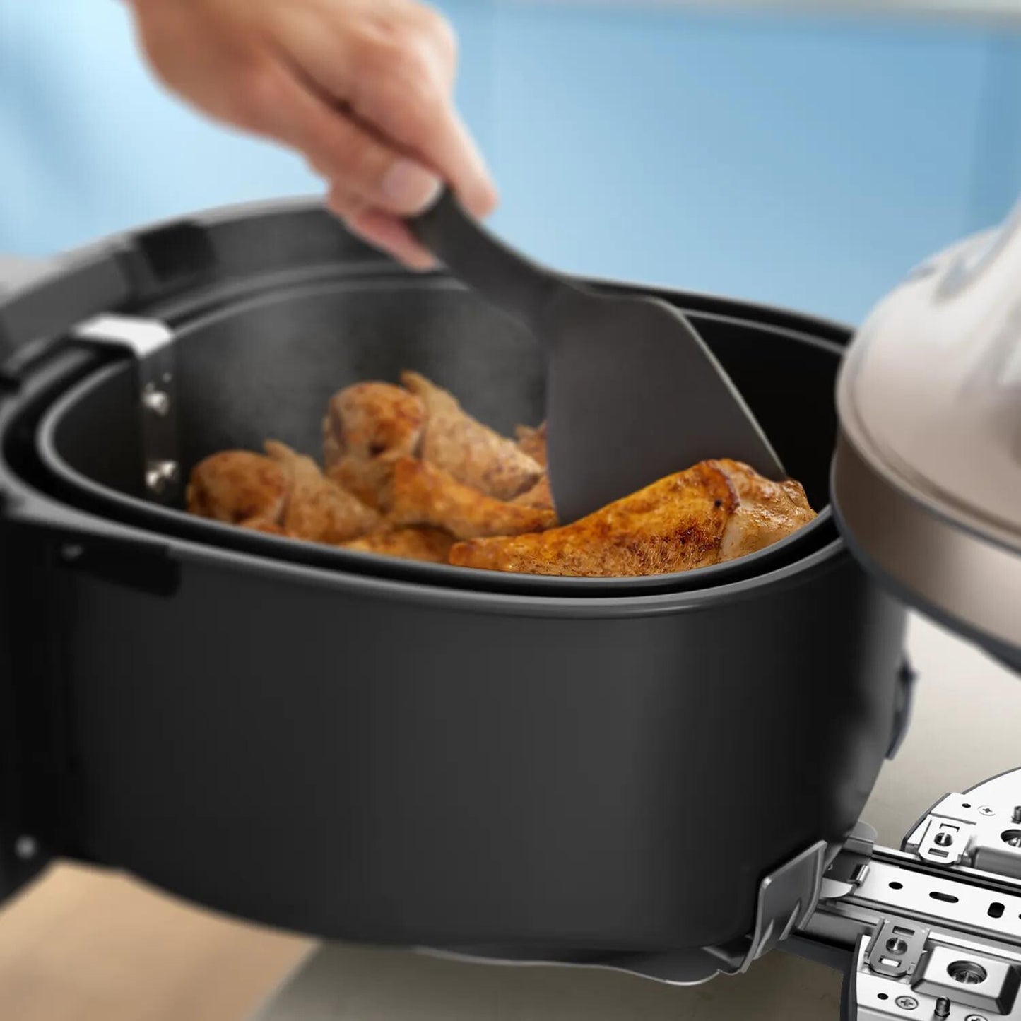 Philips 5000 series Novaplus Airfryer 5000-serie met Stoomfunctie en uitschuifbare rail 7,2 l