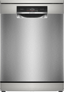 Bosch Serie 8 , Vrijstaande vaatwasser, 60 cm, Geborsteld staal anti-fingerprint, SMS8TCI04E