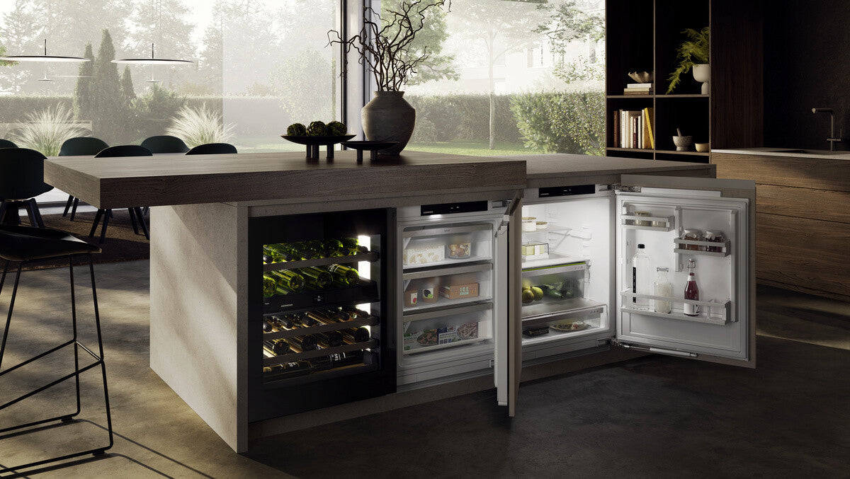 Liebherr UWgbi 3682 Vinidor Selection Thermo-elektrische wijnkoeler Onderbouw Zwart 32 fles(sen)