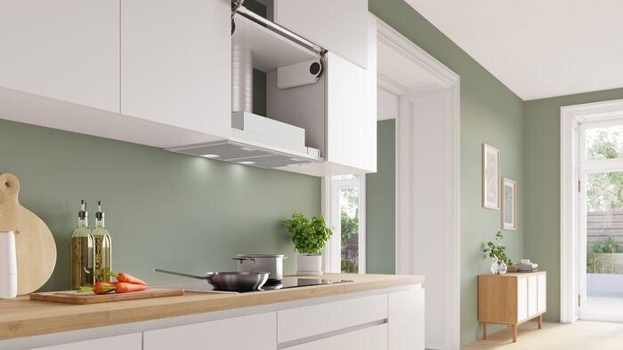 Bosch Serie 4 DHL755BM afzuigkap Inbouw Metallic, Zilver 614 m³/uur