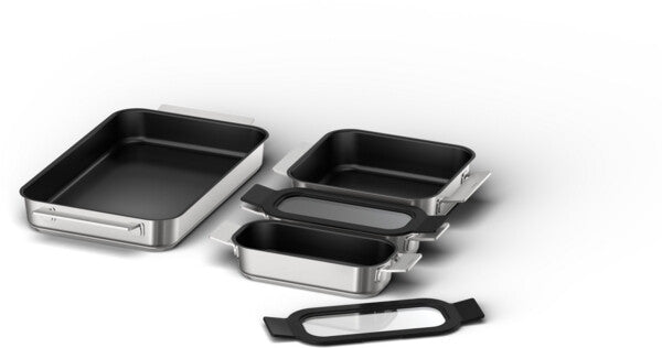 Bosch HEZ9FF040 ovenonderdeel & -accessoire Bakset Roestvrijstaal
