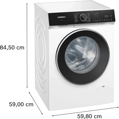 Siemens iQ500 WG46H207NL wasmachine Voorlader 9 kg 1600 RPM Wit