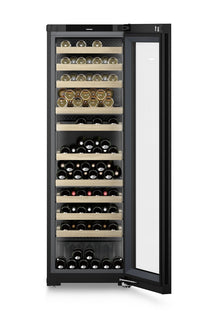 Liebherr WPgbi 5273 Thermo-elektrische wijnkoeler Vrijstaand Zwart 104 fles(sen)