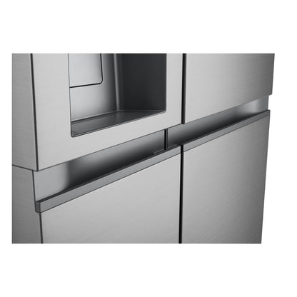 LG GSLE81PYBC amerikaanse koelkast Vrijstaand 628 l Zilver