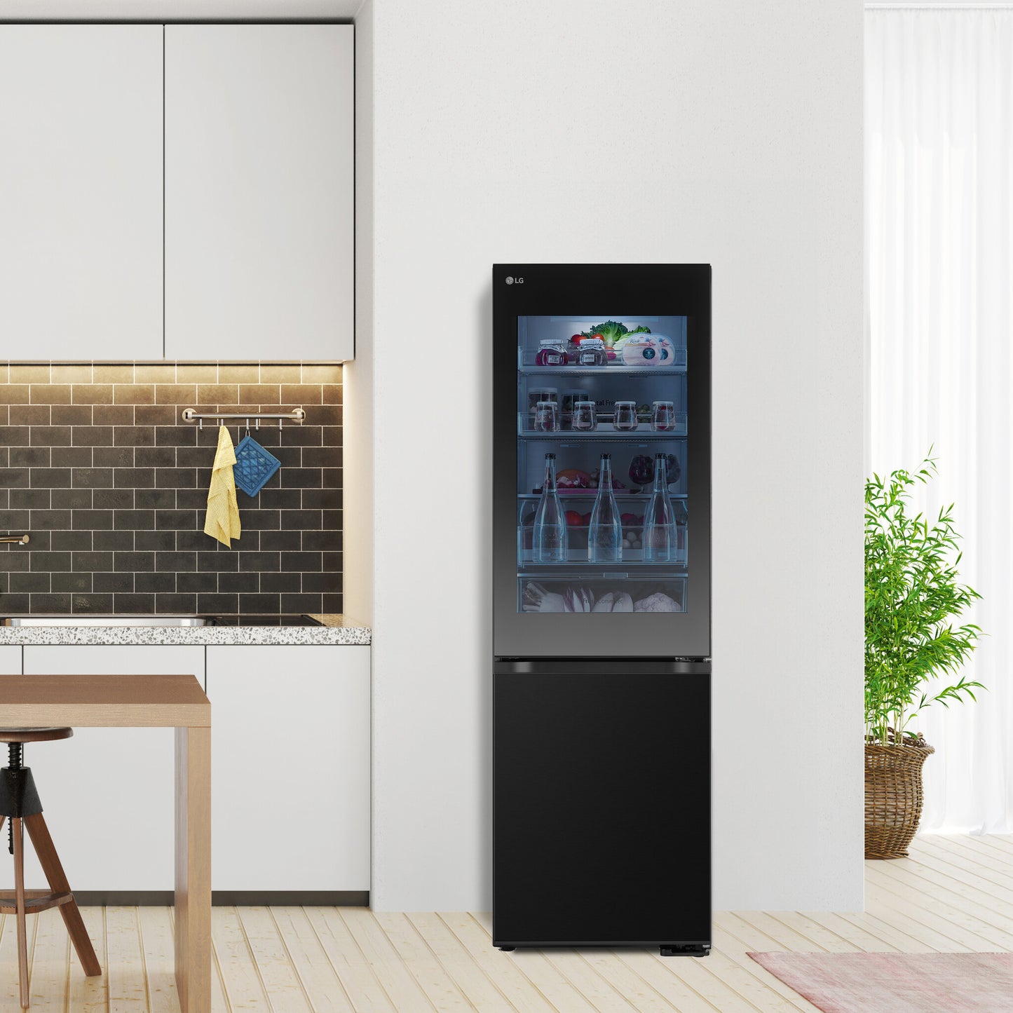 LG GBG5160CEV Vrijstaand 349 l Zwart