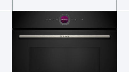 Bosch Serie 8 CEG732XB1 magnetron Zwart Grill-magnetron Ingebouwd 36 l 1000 W