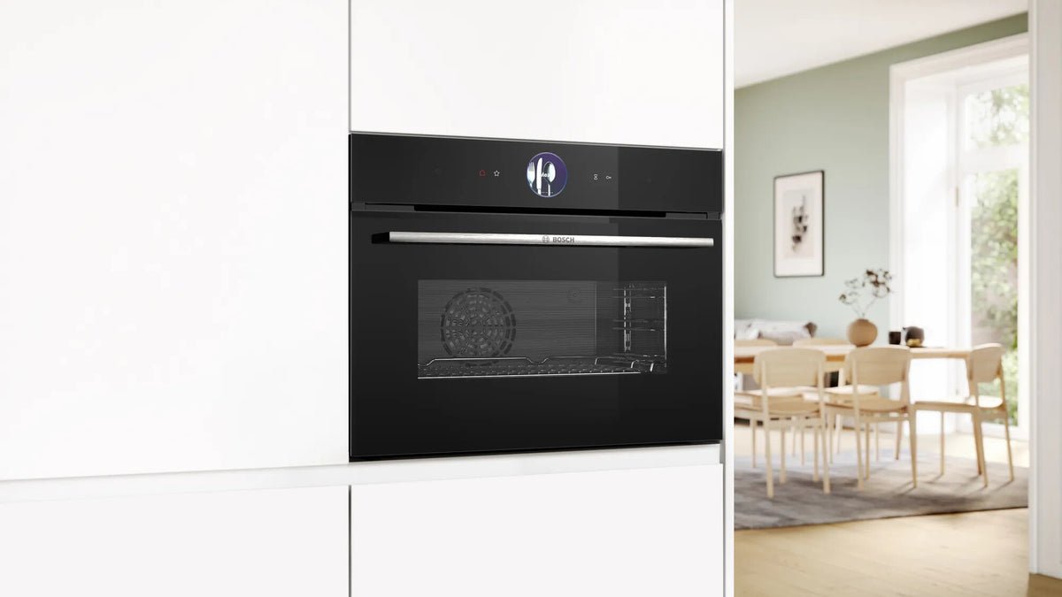 Bosch Serie 8 CSG7361B1 stoomoven Middelmaat Zwart Touch