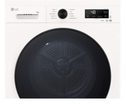 LG RHX1009NWB wasdroger Vrijstaand Voorlader 9 kg Wit