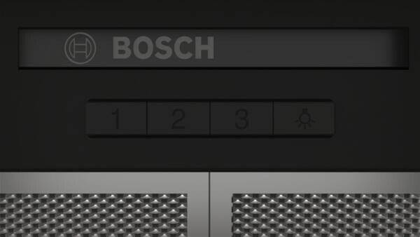Bosch Serie 2 DBB93BC60 afzuigkap Inbouw Zwart 384 m³/uur