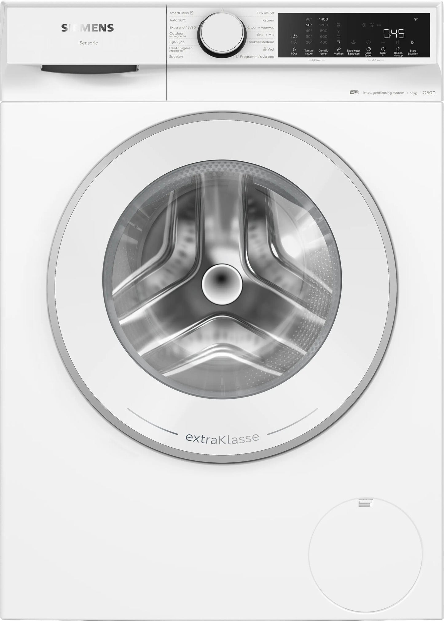 Siemens iQ500 WG44J2A9NL wasmachine Voorlader 9 kg 1400 RPM Wit
