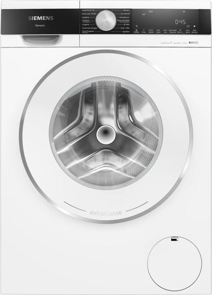 Siemens iQ500 WG46G2ZSNL wasmachine Voorlader 9 kg 1600 RPM Wit
