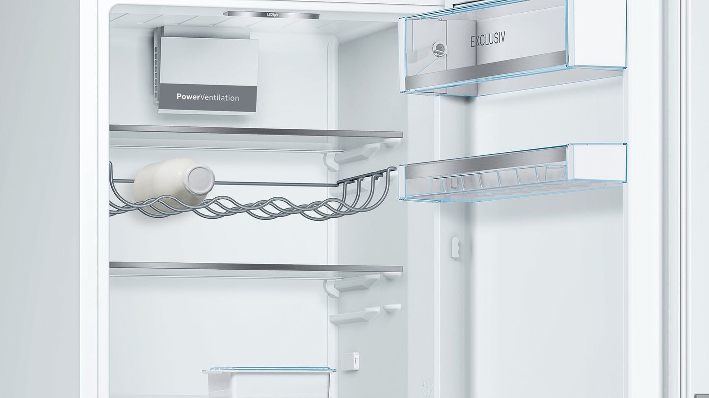 Bosch Serie 6 KGE36EWCP koel-vriescombinatie Vrijstaand 308 l Wit