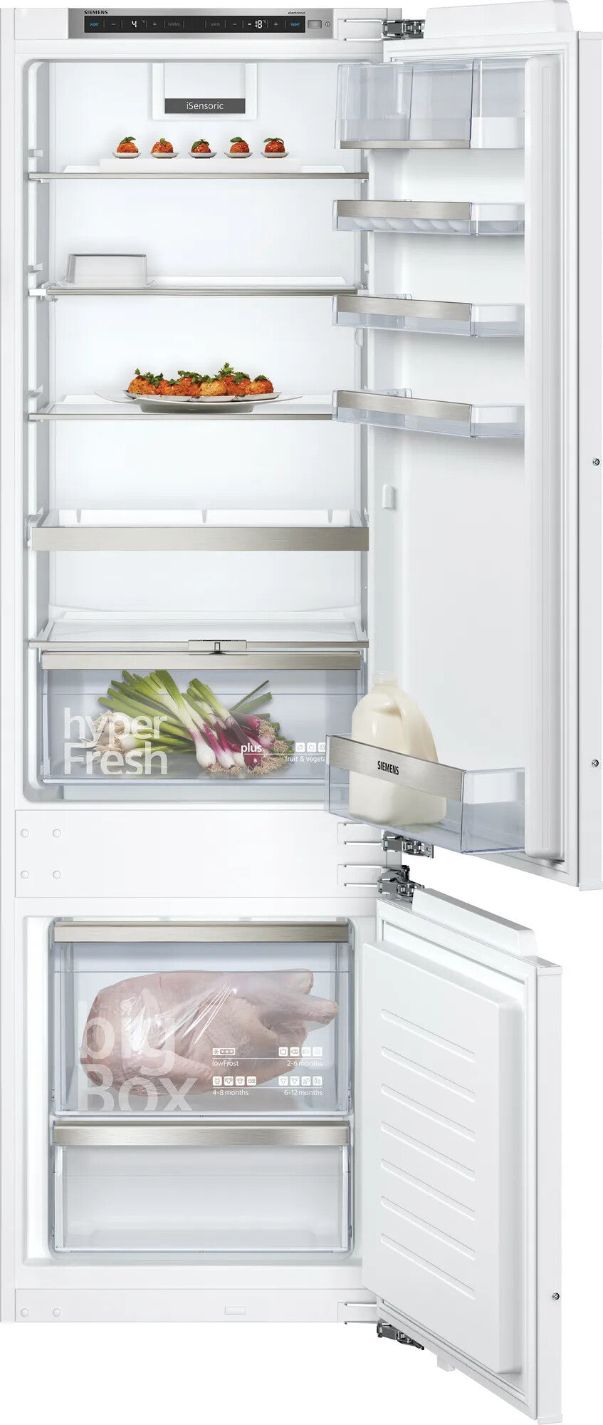 Siemens iQ500 KI87SEDD0 koel-vriescombinatie Ingebouwd 270 l